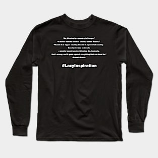 Harris Quote Long Sleeve T-Shirt